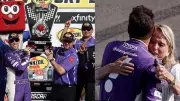 Denny Hamlin Wins Emotional NASCAR Race in Las Vegas After Father's Tragic Passing