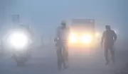 Dense Fog Blankets Uttar Pradesh: Sitapur Engulfed, Ayodhya Witnesses Hazy Conditions