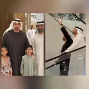 Dubai's Leaders Seen Strolling in Mall Amid Regional Tensions, Sparking Speculation