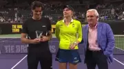 Elena Rybakina's Awkward Trophy Ceremony Moment Sparks Social Media Debate