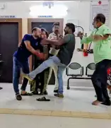 Family Brawl Over Property Dispute Erupts Inside Bhubaneswar Police Station
