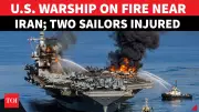 Fire Erupts on USS Gerald R. Ford During Red Sea Operations, Two Sailors Injured