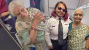 Flight Captain's Heartwarming Announcement About Grandmother Goes Viral