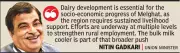 Gadkari Inaugurates Bulk Milk Cooler in Melghat to Boost Tribal Dairy Sector