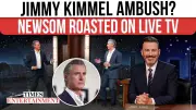 Gavin Newsom's Book Promotion Derailed by Hilarious Impersonator on Jimmy Kimmel Live
