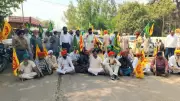 Ghanauli Residents Block Ropar-Nalagarh Road in Protest Over Himachal Entry Tax Hike