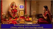 Goddess Katyayani Puja Guide: Colors, Offerings, Mantras, and Remedies