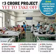 Guntur's Govt General Hospital Burns Ward Stalled Despite Funds and Sanction