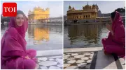 Hansika Motwani Visits Golden Temple After Separation, Shares Spiritual Journey