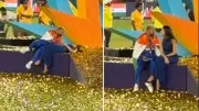Hardik Pandya and Mahieka's Intimate Field Moment After T20 World Cup Win Captivates Fans