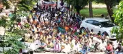 HDMC Workers Stage Dharna Over Unfulfilled Recruitment Demands in Hubballi