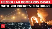 Hezbollah Launches 200-Rocket Barrage on Israel, Targets Haifa and Tel Aviv