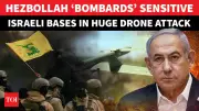 Hezbollah Unleashes Drone Swarm and Rocket Barrage on Israeli Military Bases