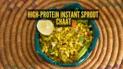 High-Protein Instant Sprout Chaat Recipe: A Healthy Indian Snack Alternative