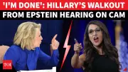 Hillary Clinton Threatens Walkout During Epstein Hearing After Photo Leak