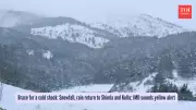 Himachal Pradesh Braces for Fresh Rain and Snowfall Spell, IMD Issues Yellow Alerts