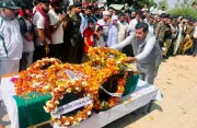 Himachal Soldier's Mortal Remains Consigned to Flames in Haroli with Full Military Honors