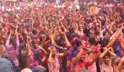 Hubballi Holi Celebrations Peaceful with Heavy Police Deployment