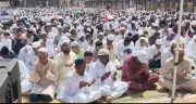 Hubballi Muslims Celebrate Eid-ul-Fitr with Fervor, Emphasizing Peace and Brotherhood