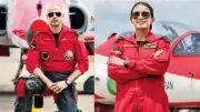 IAF Suryakiran Aerobatic Team Prepares for Chandigarh Show with Local Heroes
