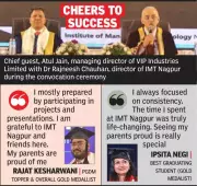 IMT Nagpur Convocation: 350+ Graduates Urged to Embrace AI & Uncertainty