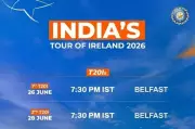 India to Face Ireland in Two T20 Internationals in Belfast This June