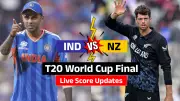 India vs New Zealand T20 World Cup Final Live Score Updates at Narendra Modi Stadium