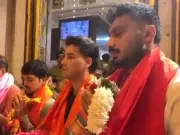 Indian Cricket Team's Spiritual Visit to Siddhivinayak Temple Before T20 WC Semifinal