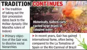 Indore Implements Strict SOP with Drones for Safe Holi Gair Procession