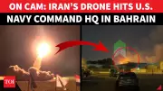 Iran Claims Drone Strikes on U.S. Fifth Fleet Base and Warship in Bahrain