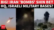 Iran Claims Shin Bet HQ Attack; Hezbollah Strikes Israeli Bases Amid Escalation