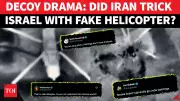 Iran Decoy Trick? Viral IDF Strike Video Sparks Global Debate Over Painted Helicopter