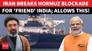 Iran Grants India Special Passage For LPG Tankers Through Hormuz Strait