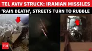 Iran Launches Devastating Missile Barrage on Tel Aviv, Killing One and Injuring Many