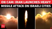 Iran Launches Heavy Ballistic Missile Barrage on Tel Aviv in Major Escalation