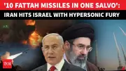Iran Launches Hypersonic Missile Barrage on Israeli and US Targets in Major Escalation