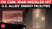 Iran Launches Major Retaliatory Strikes on US-Backed Oil and Gas Fields in Middle East