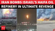 Iran Launches Missile Barrage on Haifa Oil Refinery, Escalating Regional Conflict