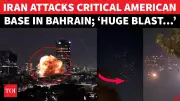 Iran Launches Missile Strike On US Naval Base In Bahrain, Escalating Middle East Tensions