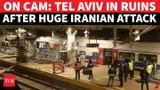Iran Missile Strike Cripples Tel Aviv Rail Hub, Halts National Train Services