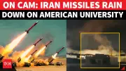Iran Missile Strike Hits US-Linked University in Iraq, Causing Massive Explosion