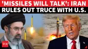 Iran Rejects Ceasefire With Israel and U.S., Vows Missile Response as Trump Signals Truce