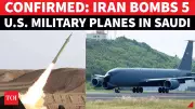 Iranian Missile Strike Damages Five U.S. KC-135 Tankers at Saudi Air Base