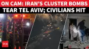 Iran's Cluster Bomb Barrage Hits Tel Aviv, Causing Civilian Death and Widespread Damage