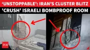 Iran's Cluster Munition Breaches Israel's Fortified Bombproof Room in Unprecedented Strike