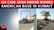 Iran's IRGC Drone Strikes U.S. Military Base in Kuwait, Explosion Rocks Camp Buehring