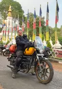 Jalandhar's Solo Woman Biker Inspires Global Travel Adventures