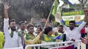 JD(U) Members Rally for Nitish Kumar as Bihar CM Amid Rajya Sabha Speculations