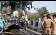 Kanpur Bus Crash: 2 Pilgrims Killed, 55 Injured After Collision With Dumper