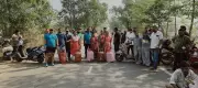 Keonjhar Residents Block Road with LPG Cylinders Over Gas Distribution Crisis